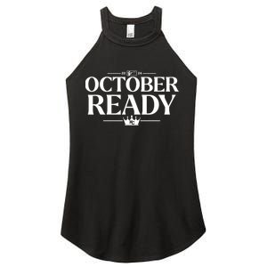 October Ready Kc Blue Women’s Perfect Tri Rocker Tank