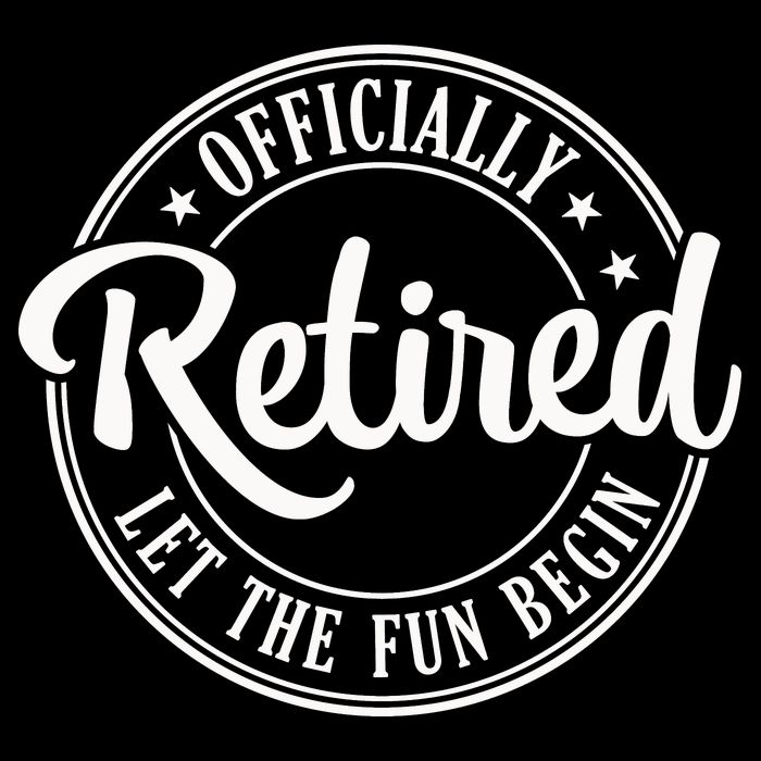 Officially Retired Let The Fun Begin 16 in Basic Backpack