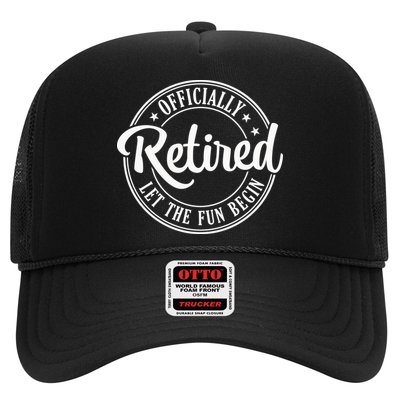 Officially Retired Let The Fun Begin Hat