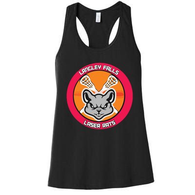 Odd Relationship7901 Langley Falls Laser Rats Women's Racerback Tank