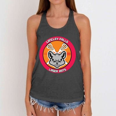 Odd Relationship7901 Langley Falls Laser Rats Women's Knotted Racerback Tank