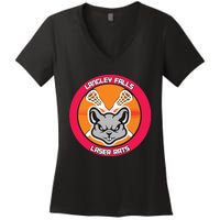 Odd Relationship7901 Langley Falls Laser Rats Women's V-Neck T-Shirt