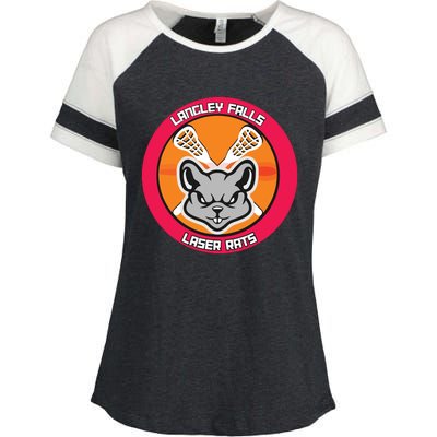 Odd Relationship7901 Langley Falls Laser Rats Enza Ladies Jersey Colorblock Tee