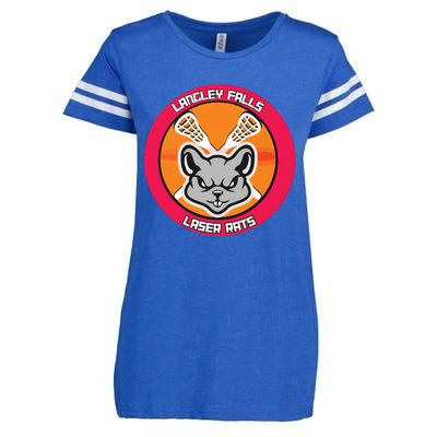 Odd Relationship7901 Langley Falls Laser Rats Enza Ladies Jersey Football T-Shirt