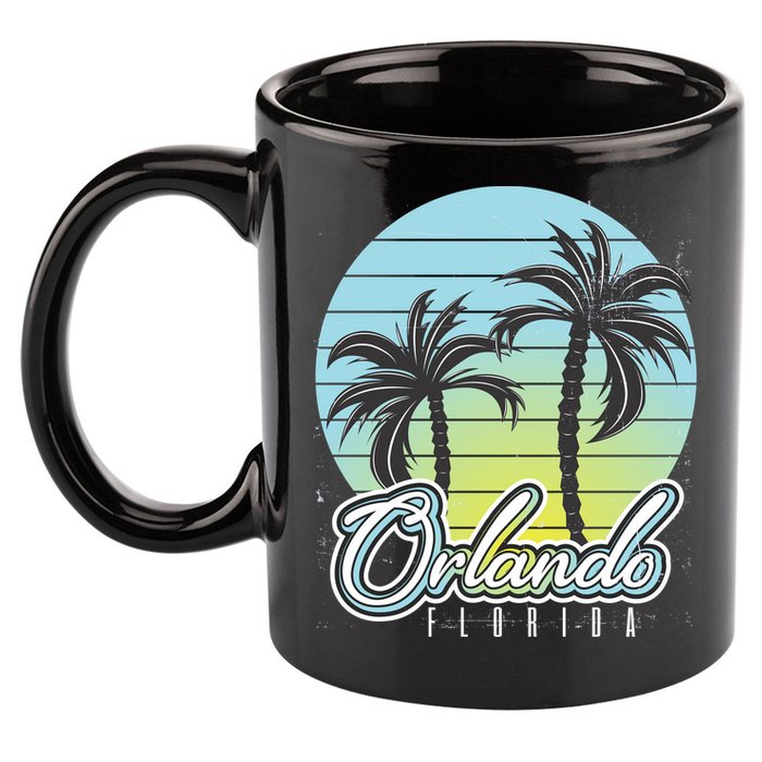 Orlando 11oz C Handle Ceramic Mug