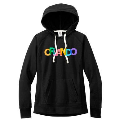 Orlando Colorful Women's Fleece Hoodie