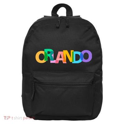 Orlando Colorful 16 in Basic Backpack