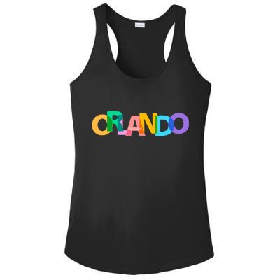 Orlando Colorful Ladies PosiCharge Competitor Racerback Tank