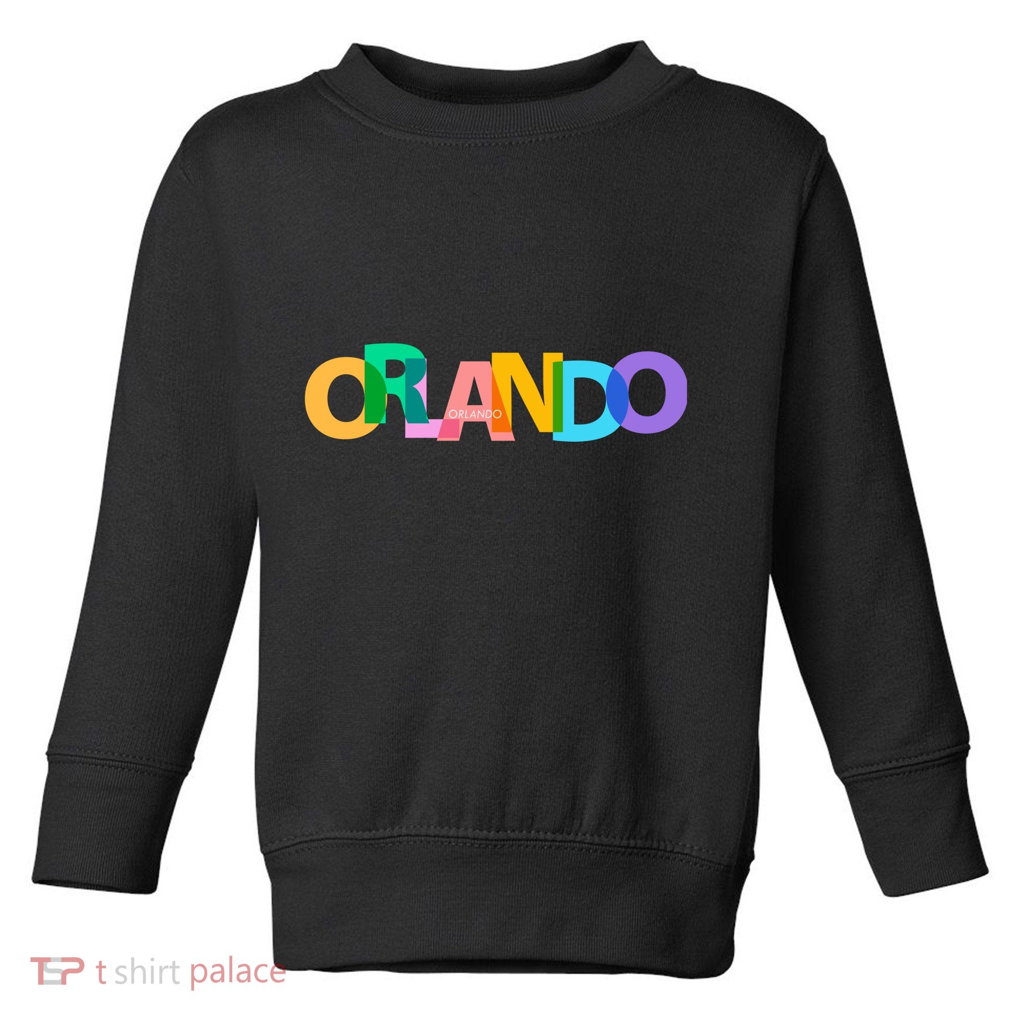 Orlando Colorful Toddler Sweatshirt