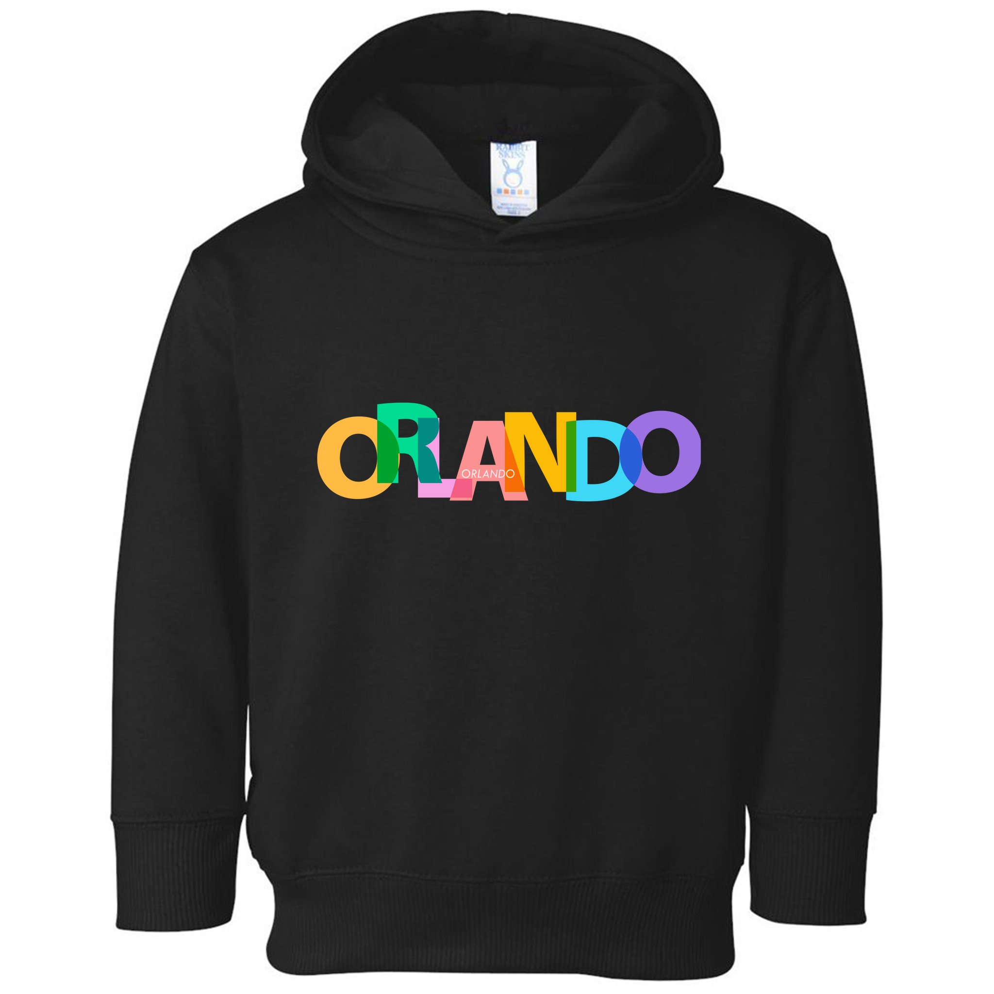 Orlando Colorful Toddler Hoodie
