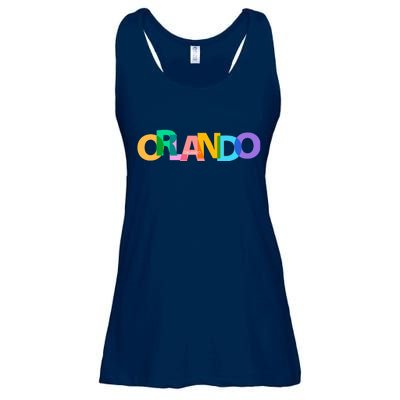 Orlando Colorful Ladies Essential Flowy Tank