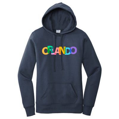 Orlando Colorful Women's Pullover Hoodie