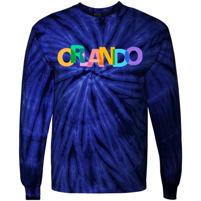 Orlando Colorful Tie-Dye Long Sleeve Shirt