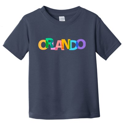 Orlando Colorful Toddler T-Shirt