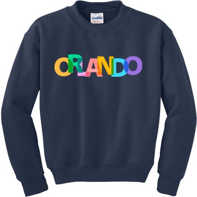 Orlando Colorful Kids Sweatshirt