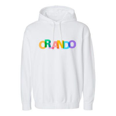 Orlando Colorful Garment-Dyed Fleece Hoodie