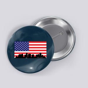 Orlando Florida American Flag Button