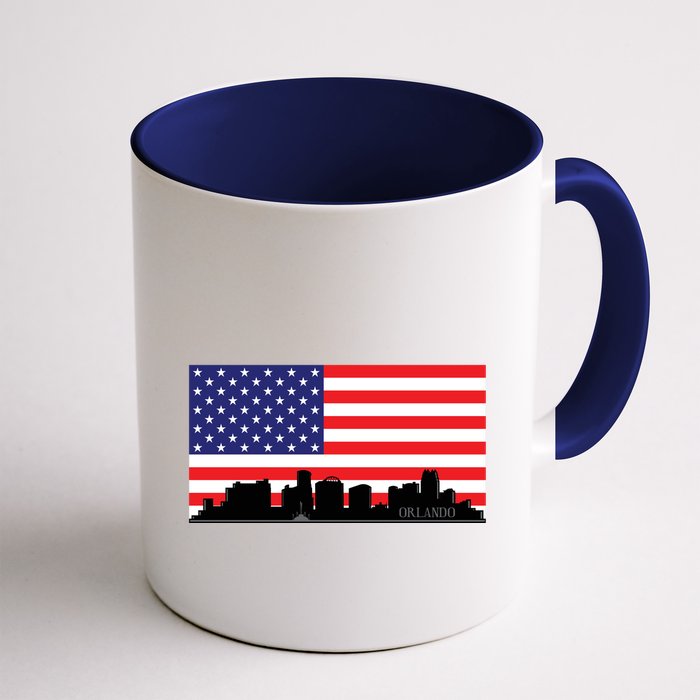 Orlando Florida American Flag Mug
