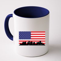 Orlando Florida American Flag Mug