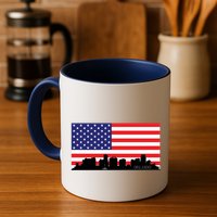 Orlando Florida American Flag Mug