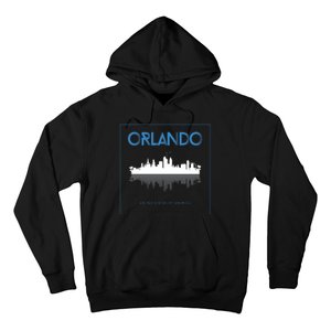 Orlando Florida City Skyline Hoodie