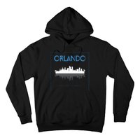 Orlando Florida City Skyline Hoodie