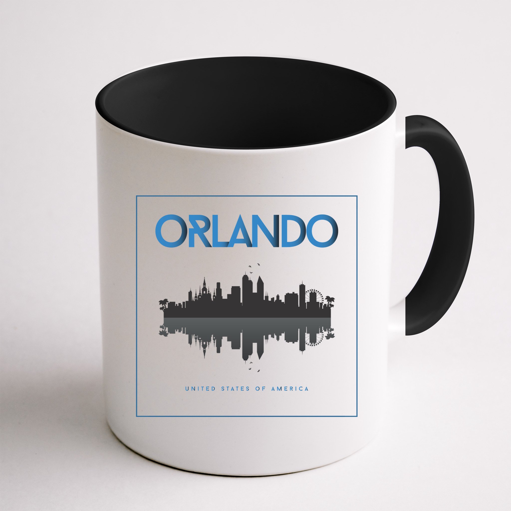 Orlando Florida City Skyline Mug