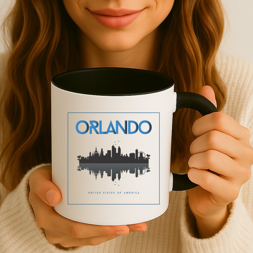 Orlando Florida City Skyline Mug