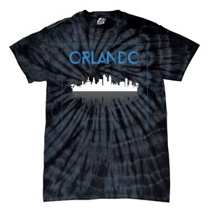 Orlando Florida City Skyline Tie-Dye T-Shirt