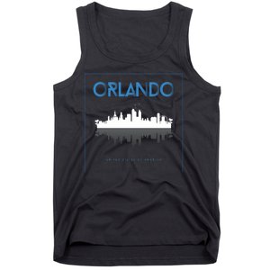 Orlando Florida City Skyline Tank Top