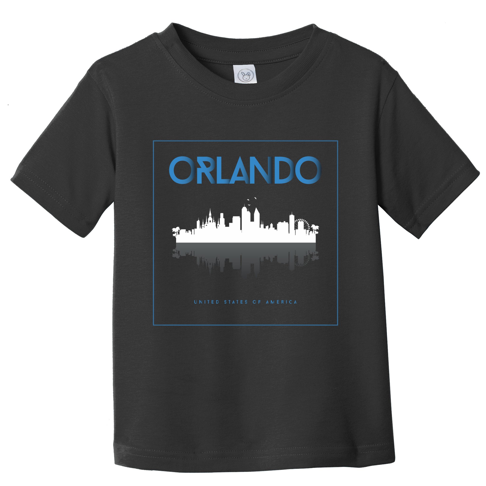 Orlando Florida City Skyline Toddler T-Shirt