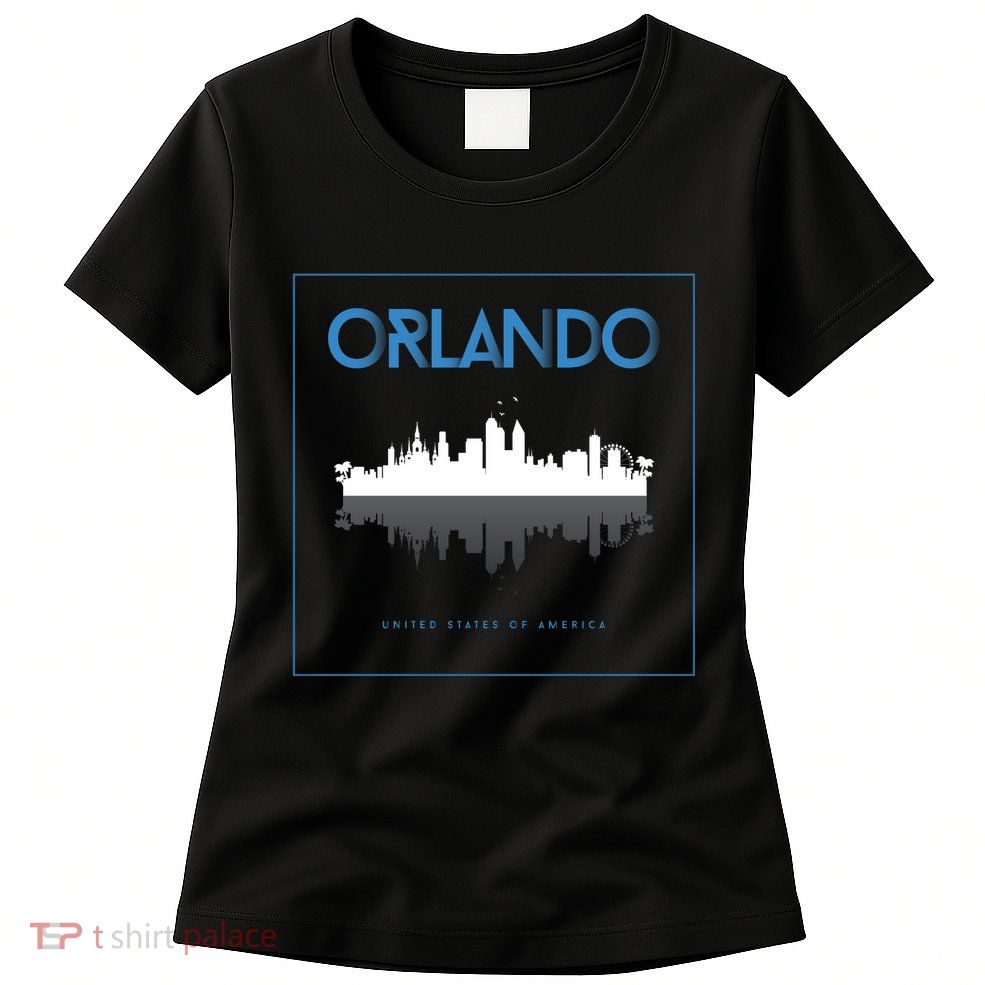 Orlando Florida City Skyline Women's T-Shirt
