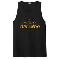 Orlando Florida Gold Logo PosiCharge Competitor Tank