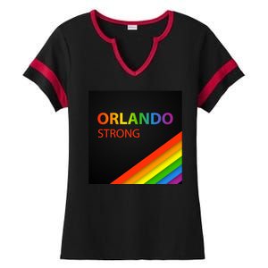 Orlando Strong Ladies Halftime Notch Neck Tee