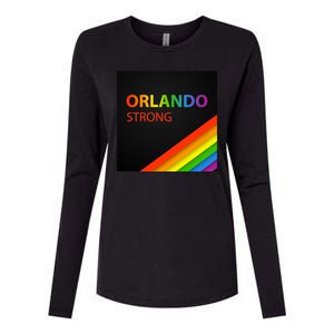 Orlando Strong Womens Cotton Relaxed Long Sleeve T-Shirt