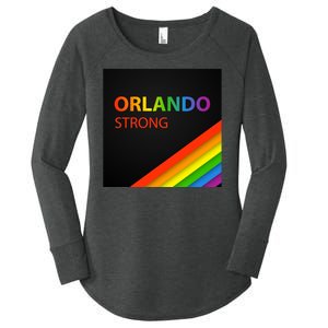 Orlando Strong Women's Perfect Tri Tunic Long Sleeve Shirt