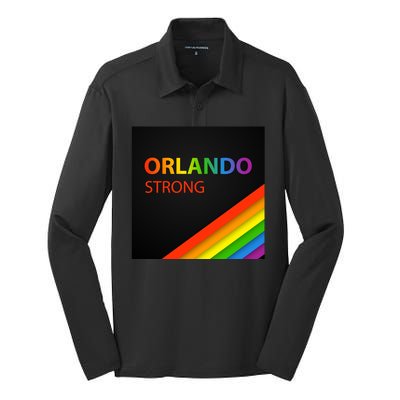 Orlando Strong Silk Touch Performance Long Sleeve Polo