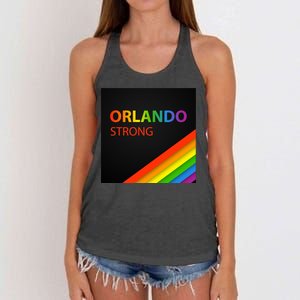 Orlando Strong Women's Knotted Racerback Tank