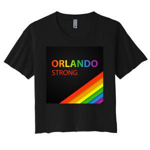 Orlando Strong Women's Crop Top Tee