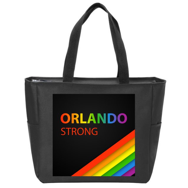 Orlando Strong Zip Tote Bag