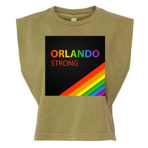 Orlando Strong Garment-Dyed Women's Muscle Tee