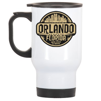 Orlando Vintage Stainless Steel Travel Mug