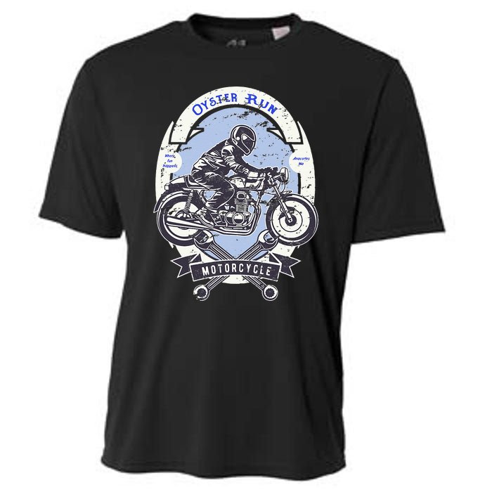 Oyster Run Motorcycle Rally Anacortes Washington Cooling Performance Crew T-Shirt