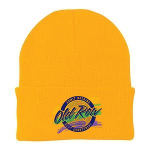 Old Row Mardi Gras Circle Logo Great Gift Knit Cap Winter Beanie