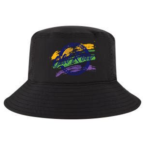 Old Row Mardi Gras Circle Logo Great Gift Cool Comfort Performance Bucket Hat