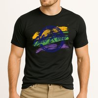 Old Row Mardi Gras Circle Logo Great Gift Cooling Performance Crew T-Shirt