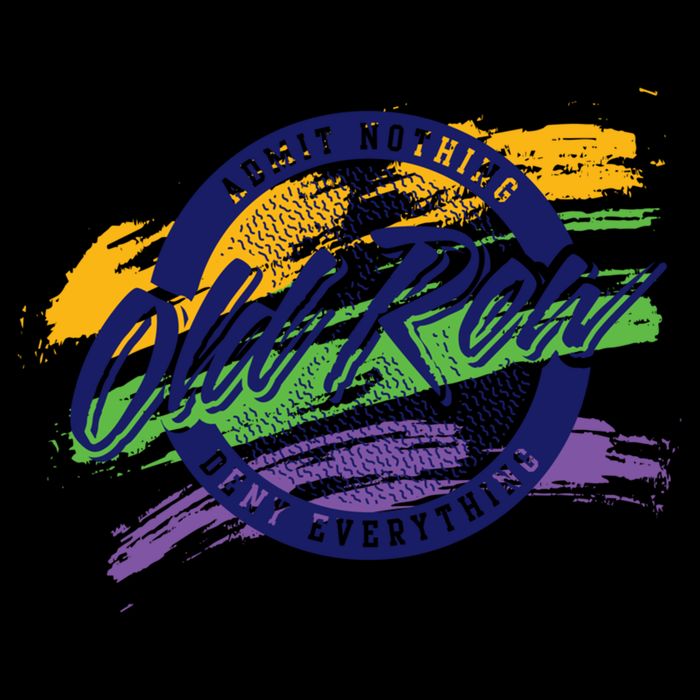 Old Row Mardi Gras Circle Logo Great Gift Cooling Performance Crew T-Shirt