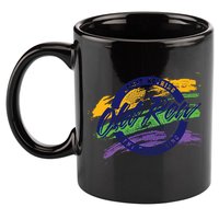 Old Row Mardi Gras Circle Logo Great Gift 11oz C Handle Ceramic Mug