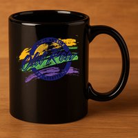 Old Row Mardi Gras Circle Logo Great Gift 11oz C Handle Ceramic Mug