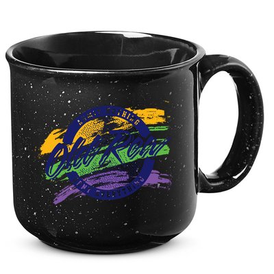 Old Row Mardi Gras Circle Logo Great Gift 15oz Campfire Ceramic Mug